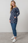 An image of the Lily & Me High Tea Tunic Foliage