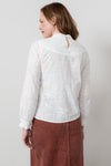 An image of the Lily & Me Fiona Top Embroidered