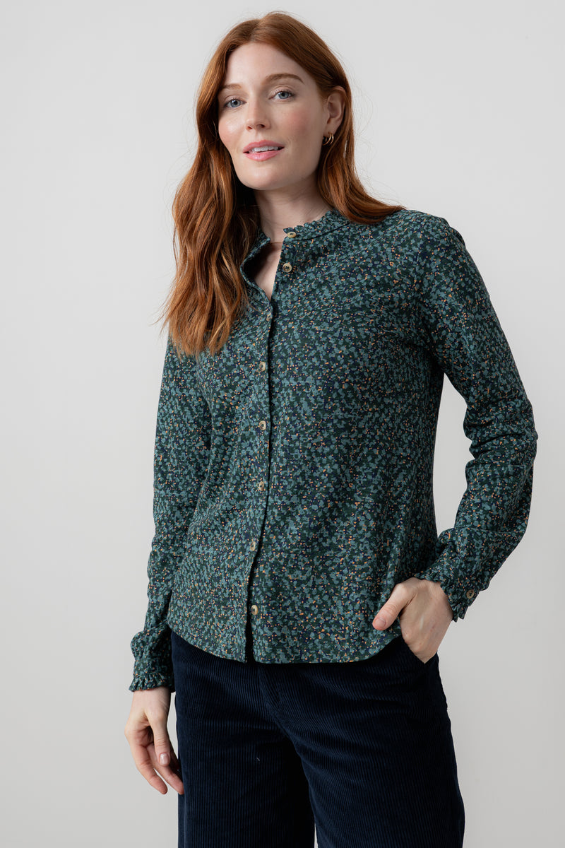 An image of the Lily & Me Hannah Frill Shirt Alicia