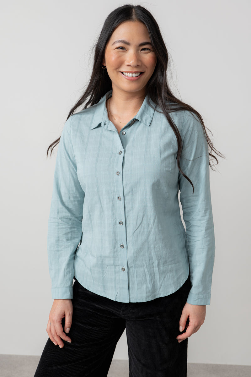 An image of the Lily & Me Patsy Shirt Plain Check