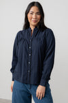An image of the Lily & Me Wayfaring Blouse Plain Check