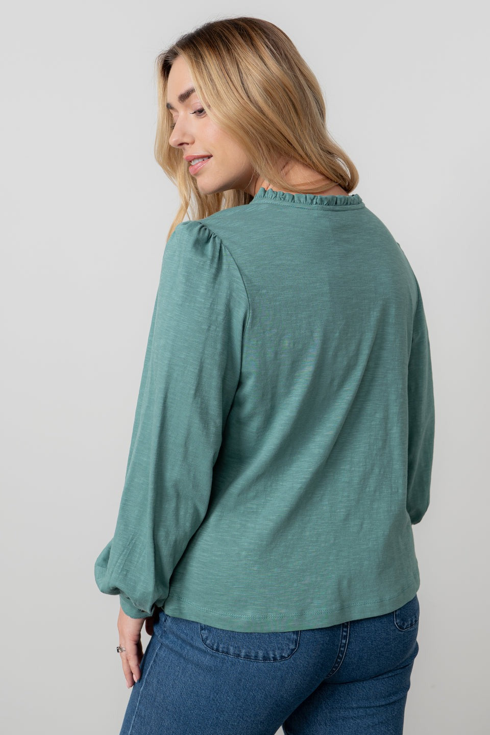 An image of the Lily & Me Luna Blouse