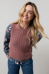 An image of the Lily & Me Eva Tank Knit