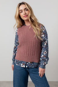 An image of the Lily & Me Eva Tank Knit