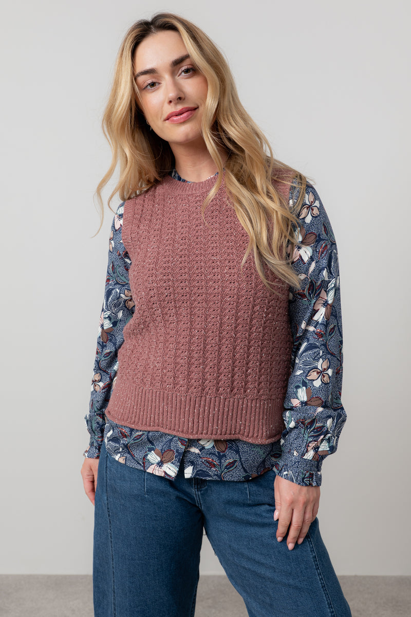 An image of the Lily & Me Eva Tank Knit