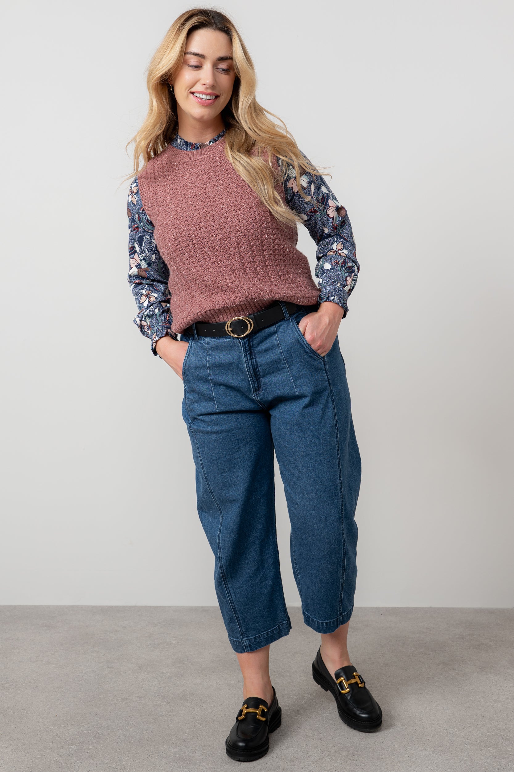 An image of the Lily & Me Eva Tank Knit
