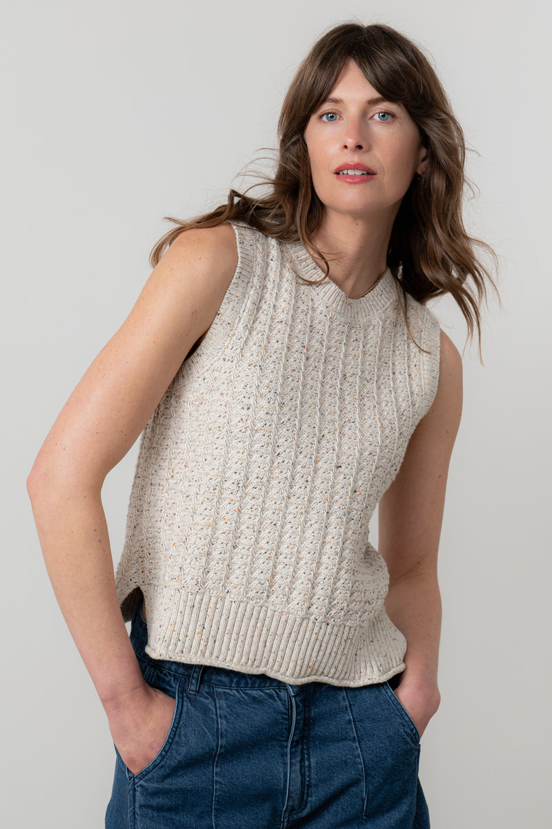 An image of the Lily & Me Eva Tank Knit