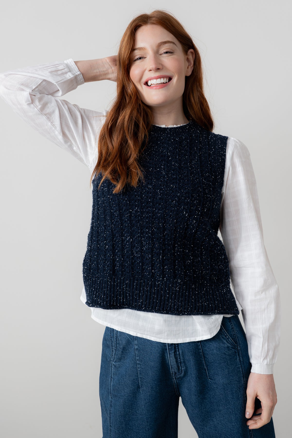 An image of the Lily & Me Eva Tank Knit