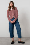 An image of the Lily & Me June Rib Cardigan Knit
