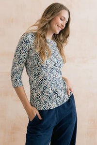 Monica 3/4 Sleeve Top Restore