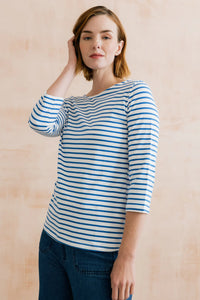 An image of the Lily & Me Monica 3/4 Sleeve Top