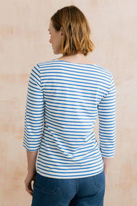 An image of the Lily & Me Monica 3/4 Sleeve Top
