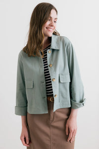 Effie Jacket Plain Twill