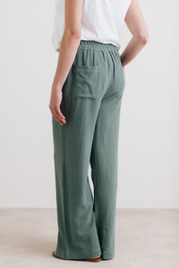 Grace Trousers Plain Linen