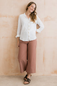 Savannah Shirt Plain Seersucker