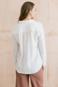 Savannah Shirt Plain Seersucker