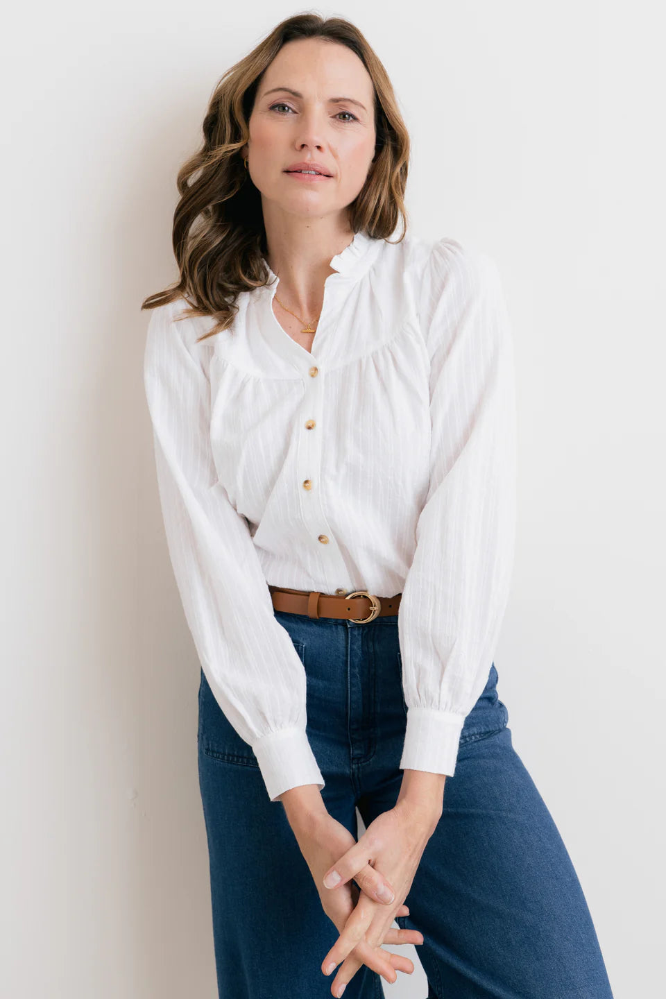 Wayfaring Shirt Plain Stripe Dobby