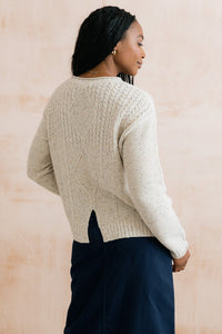 An image of the Lily & Me Bryony Jumper Fleck Knit