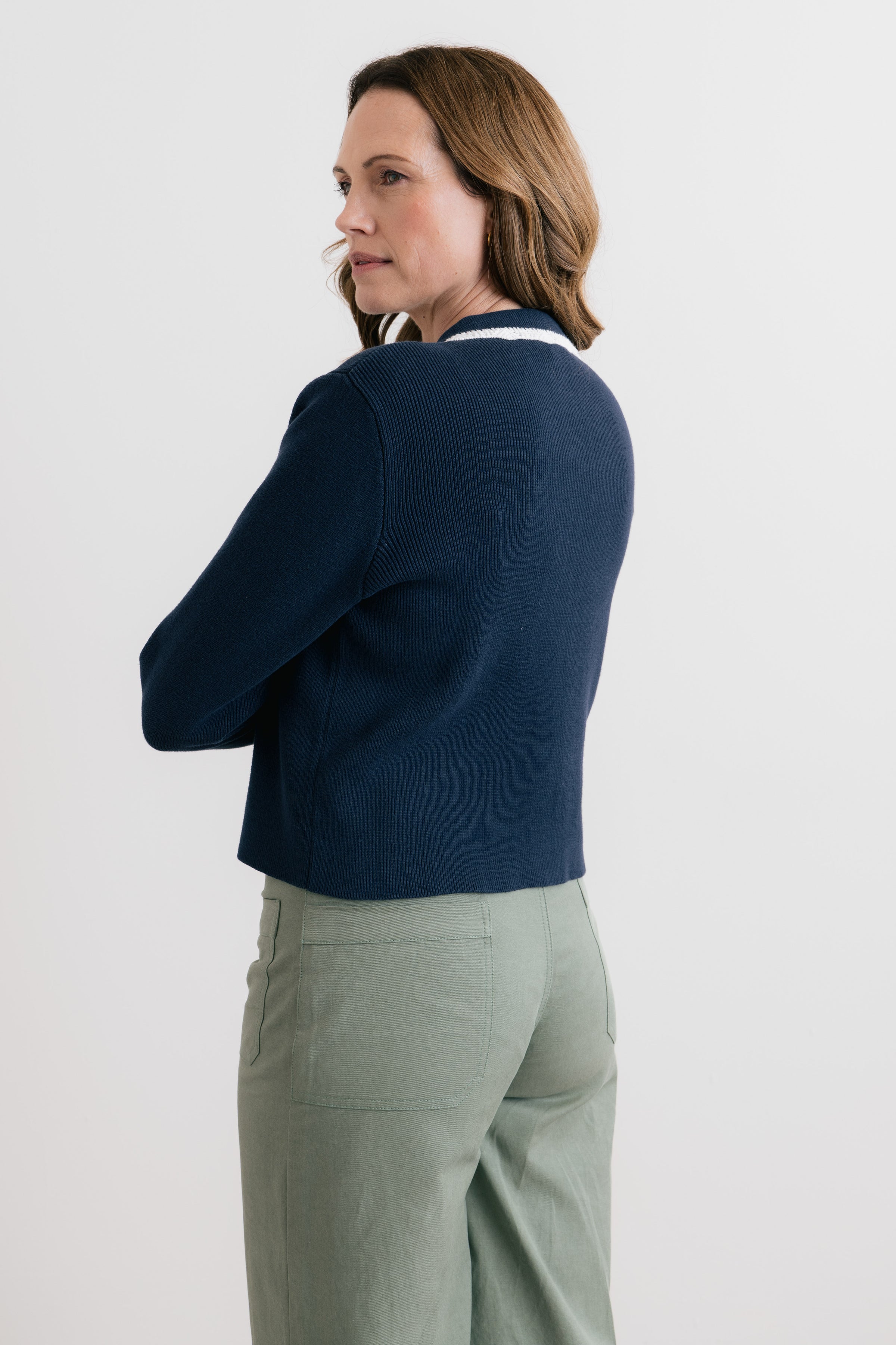An image of the Lily & Me Piper Knitted Jacket