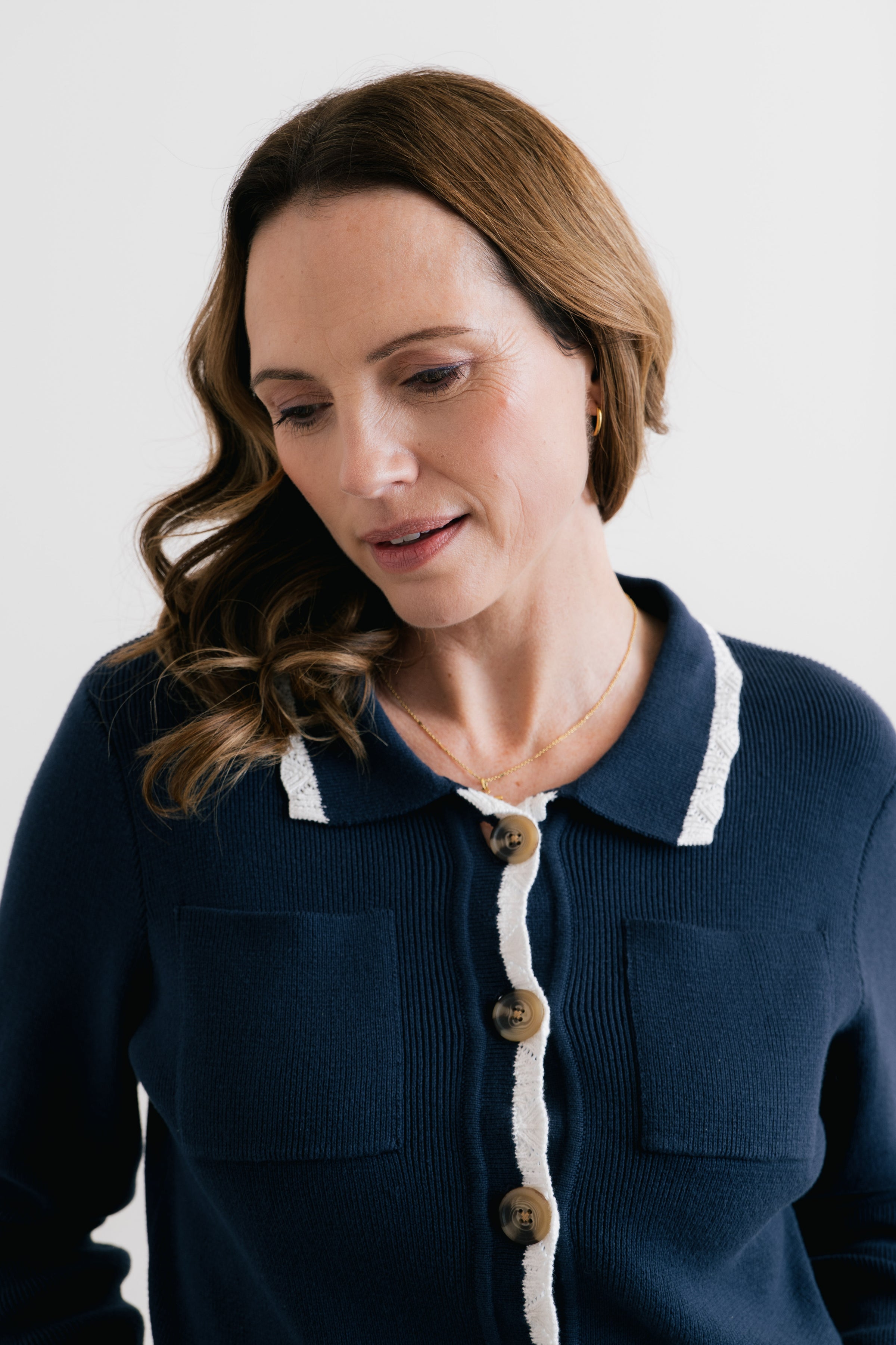 An image of the Lily & Me Piper Knitted Jacket