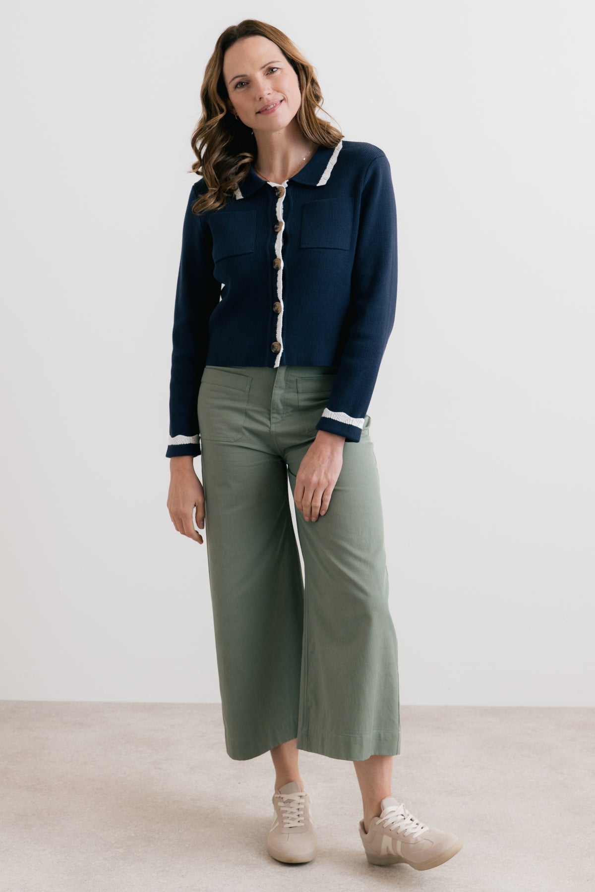 An image of the Lily & Me Piper Knitted Jacket