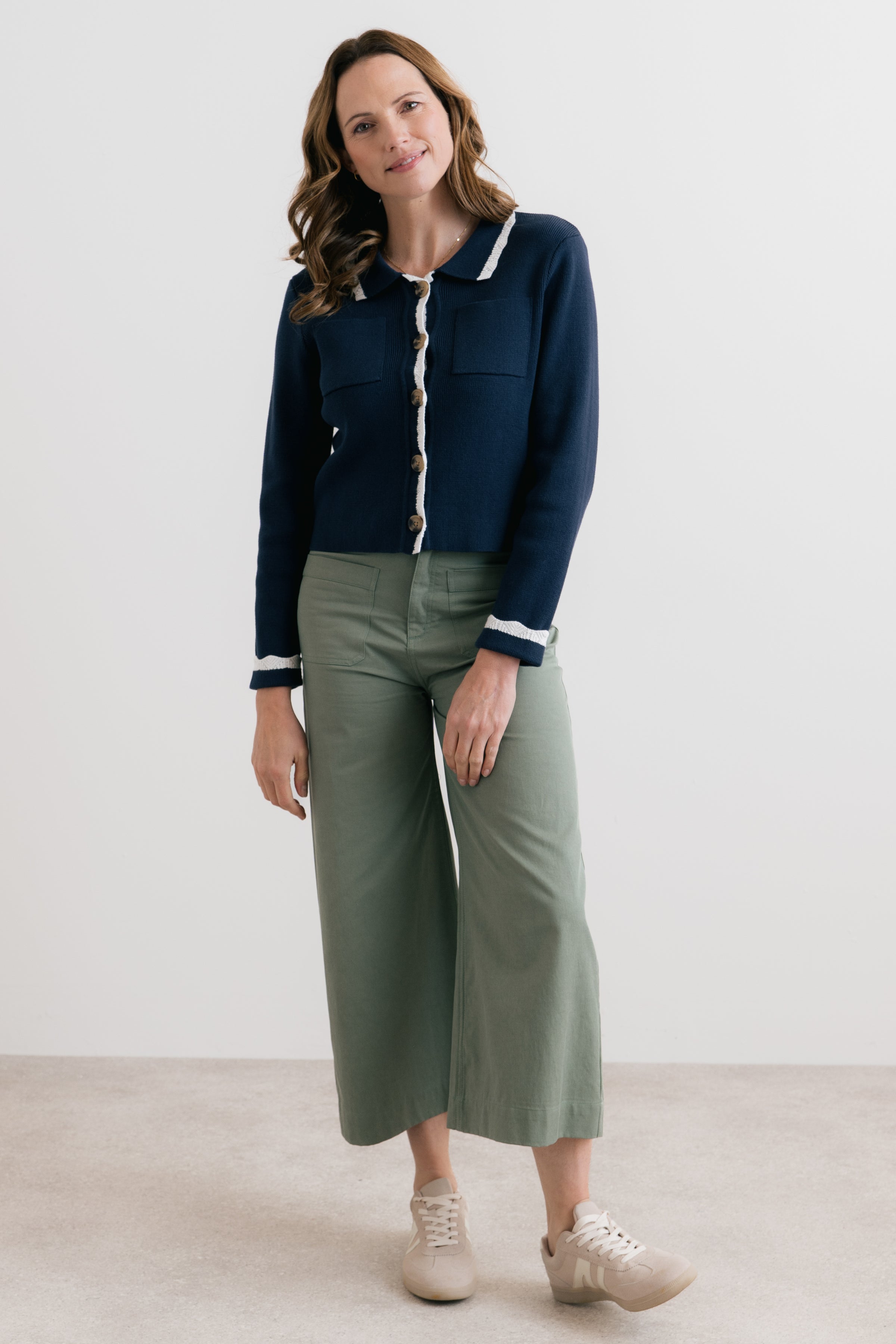 An image of the Lily & Me Piper Knitted Jacket