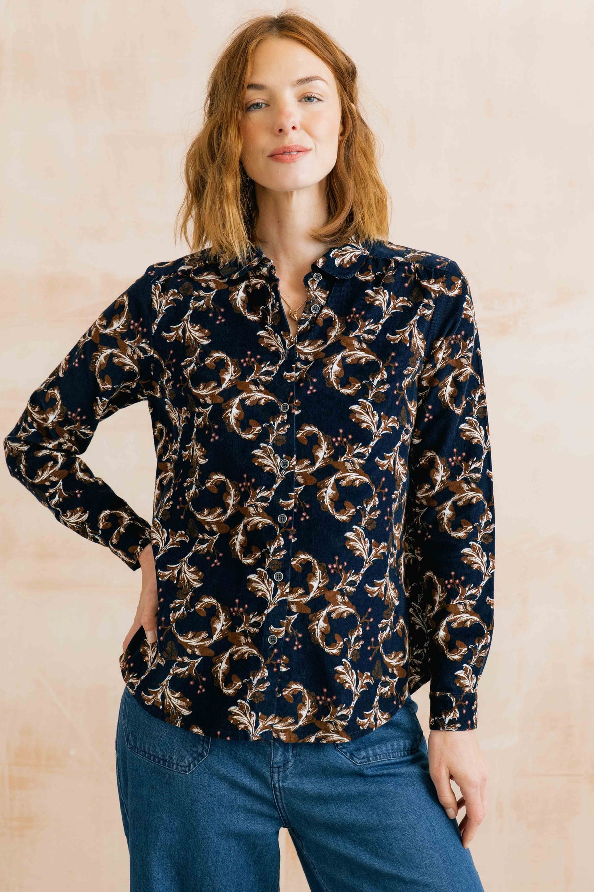 Beech Shirt Trailing Leaves