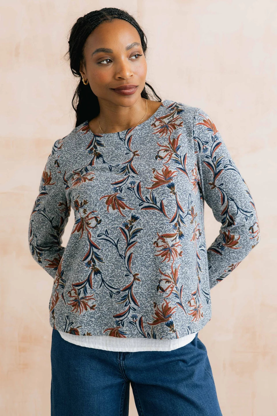 Fleur Jumper Herbarium