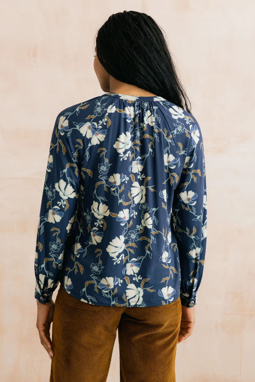 River Blouse Botanical Study