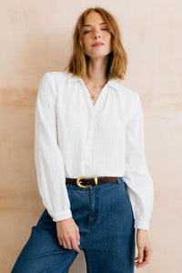 Linden Blouse Plain Check