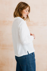 Linden Blouse Plain Check