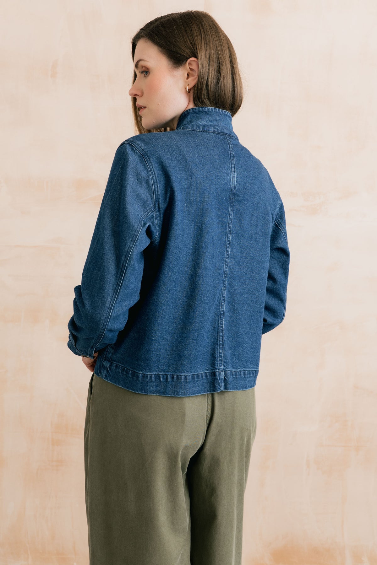 Docklands Jacket Plain Denim