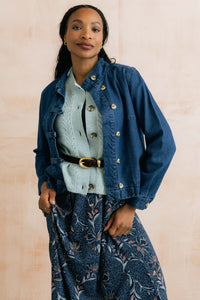 Docklands Jacket Plain Denim