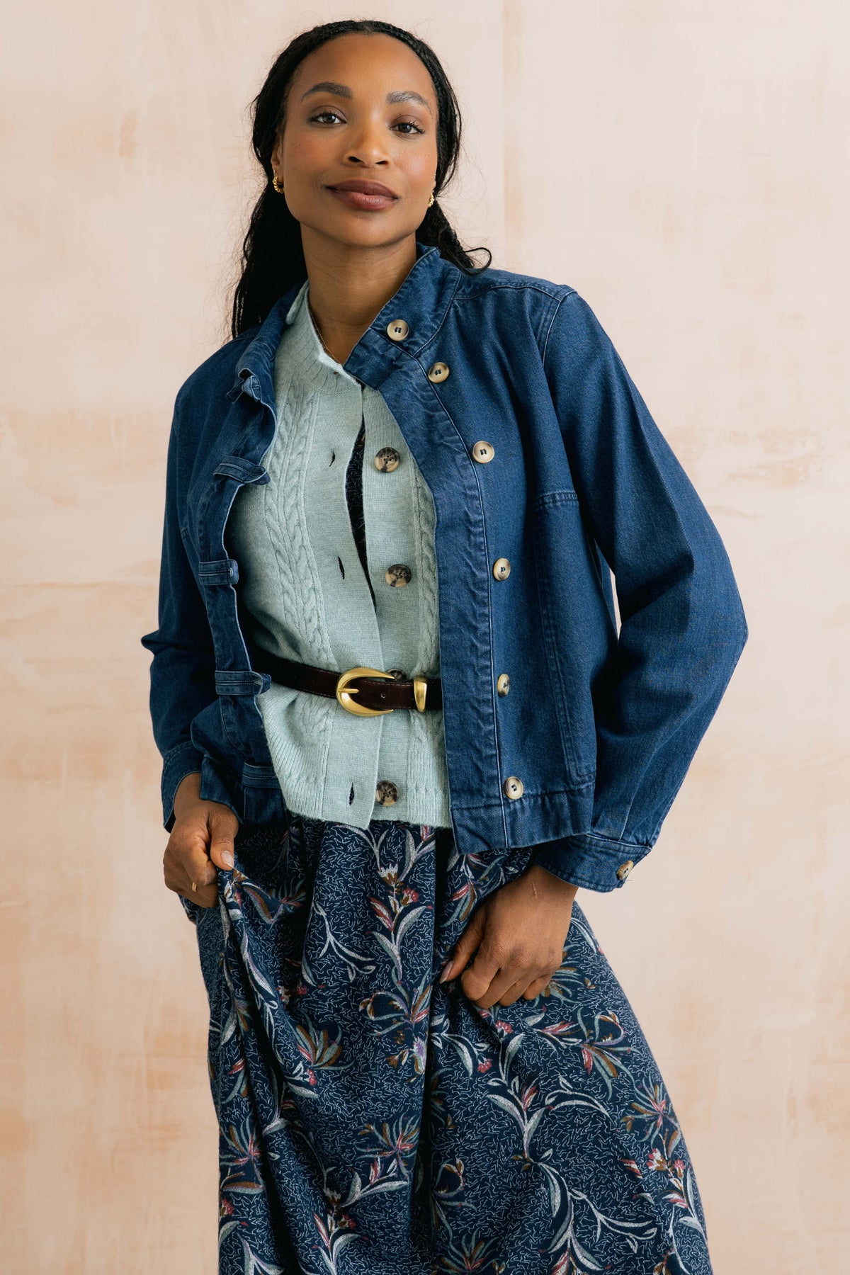 Docklands Jacket Plain Denim