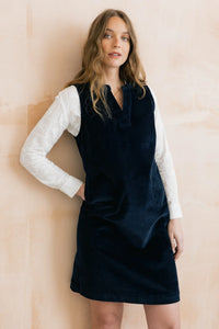 Belle Dress Plain Jumbo Cord