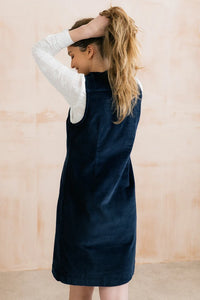 Belle Dress Plain Jumbo Cord