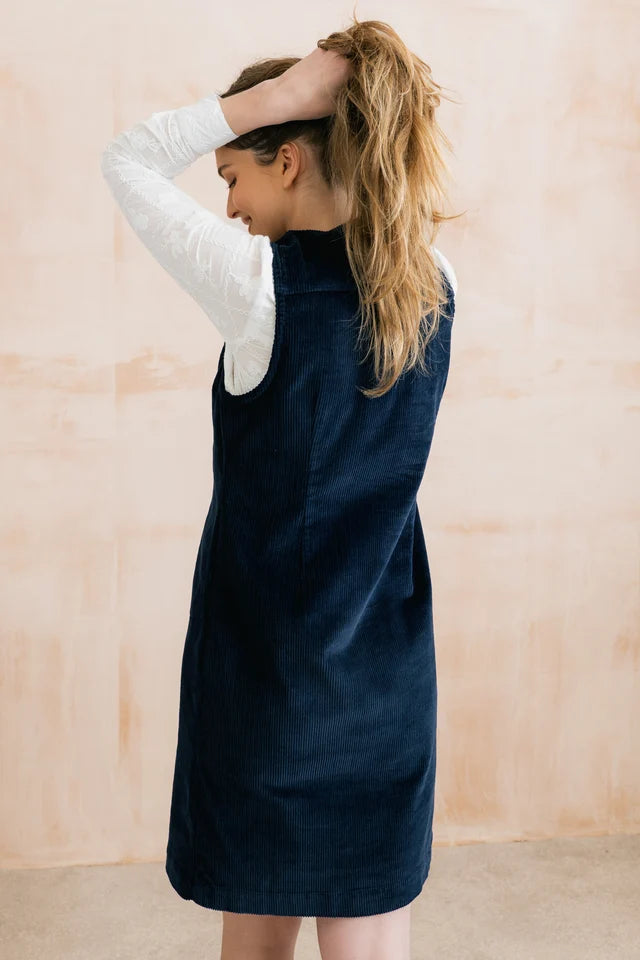 Belle Dress Plain Jumbo Cord