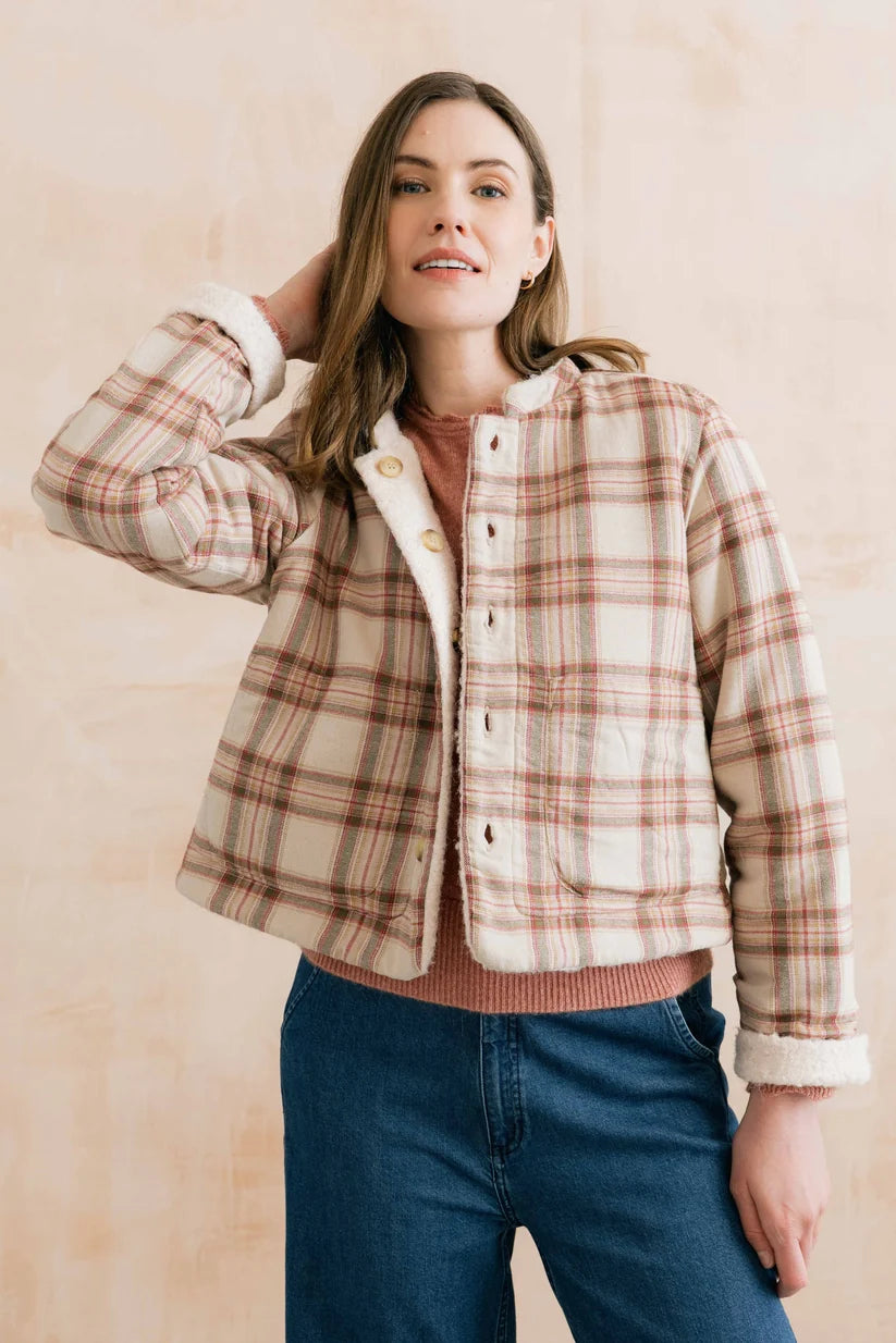 Scarlett Jacket Plain Boucle