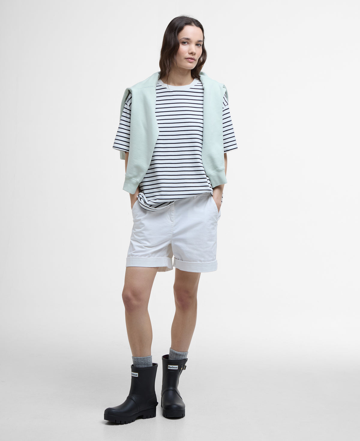 An image of the Barbour Millie Top