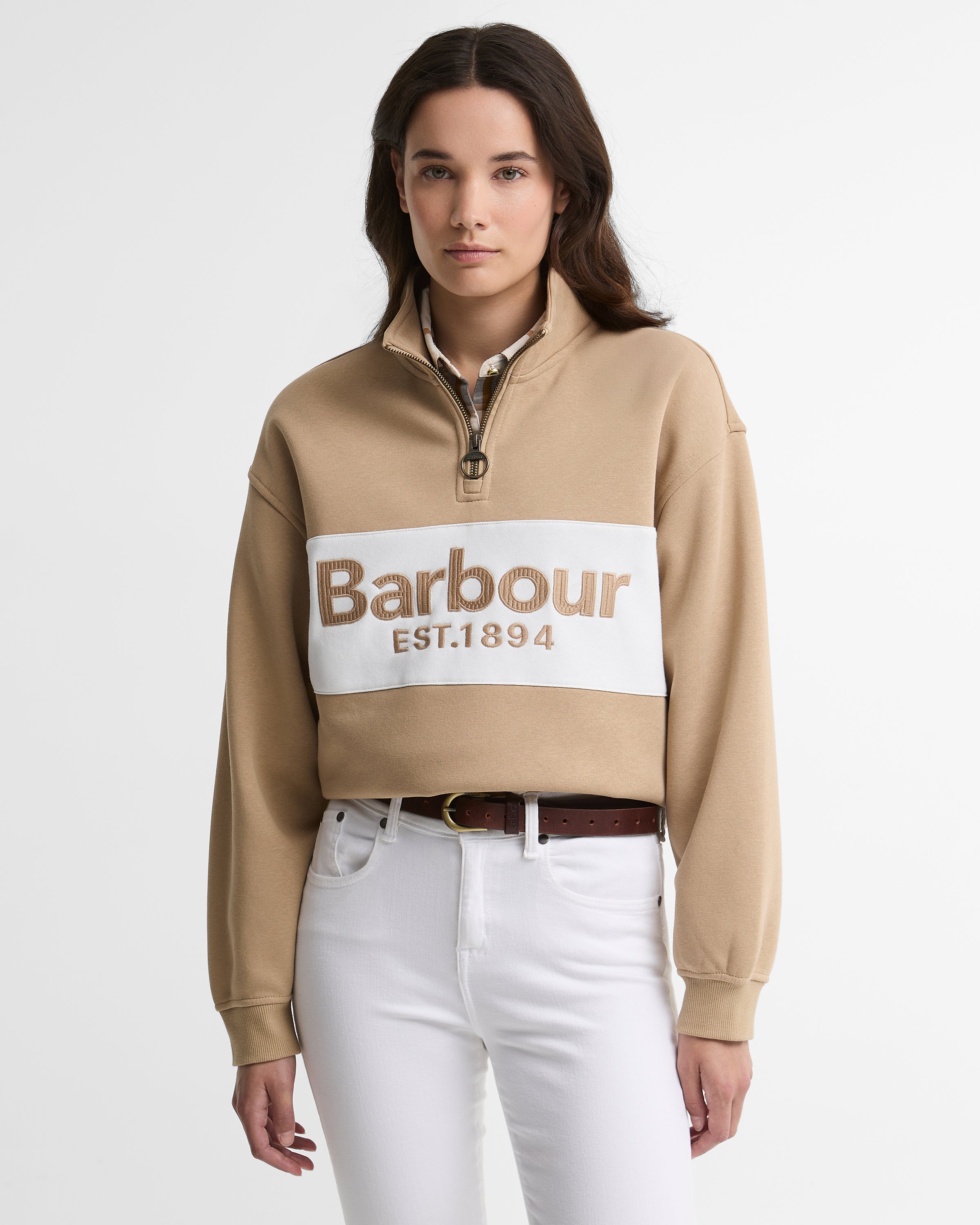Zaria Half Zip Sweatshirt