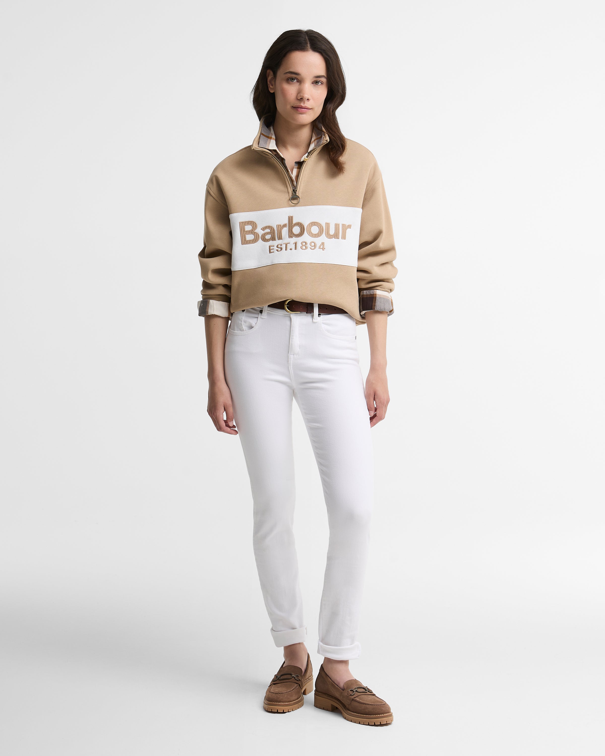 Zaria Half Zip Sweatshirt