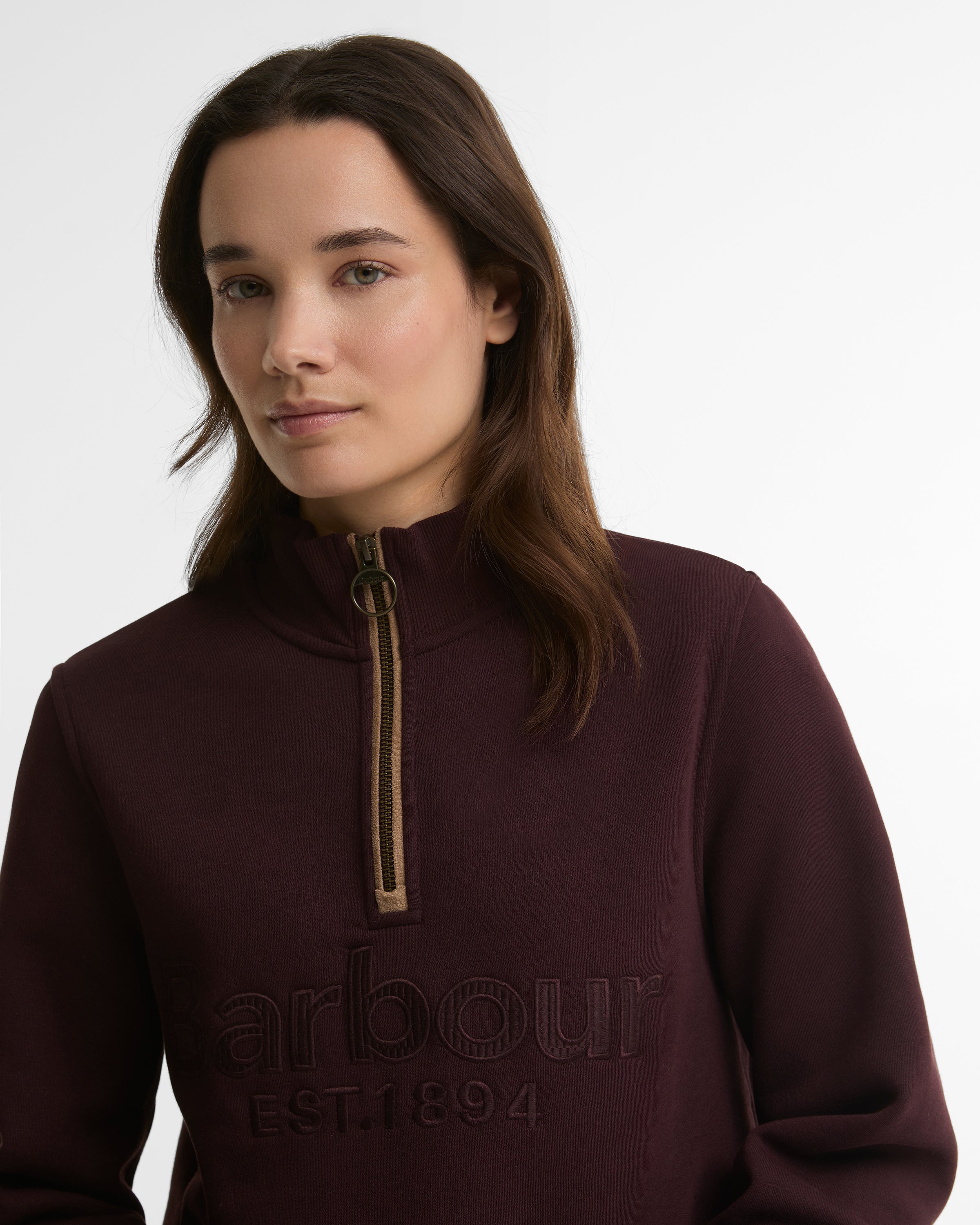 Cynthia Half Zip Sweatshirt