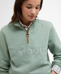 An image of the Barbour Cynthia Half Zip Sweatshirt