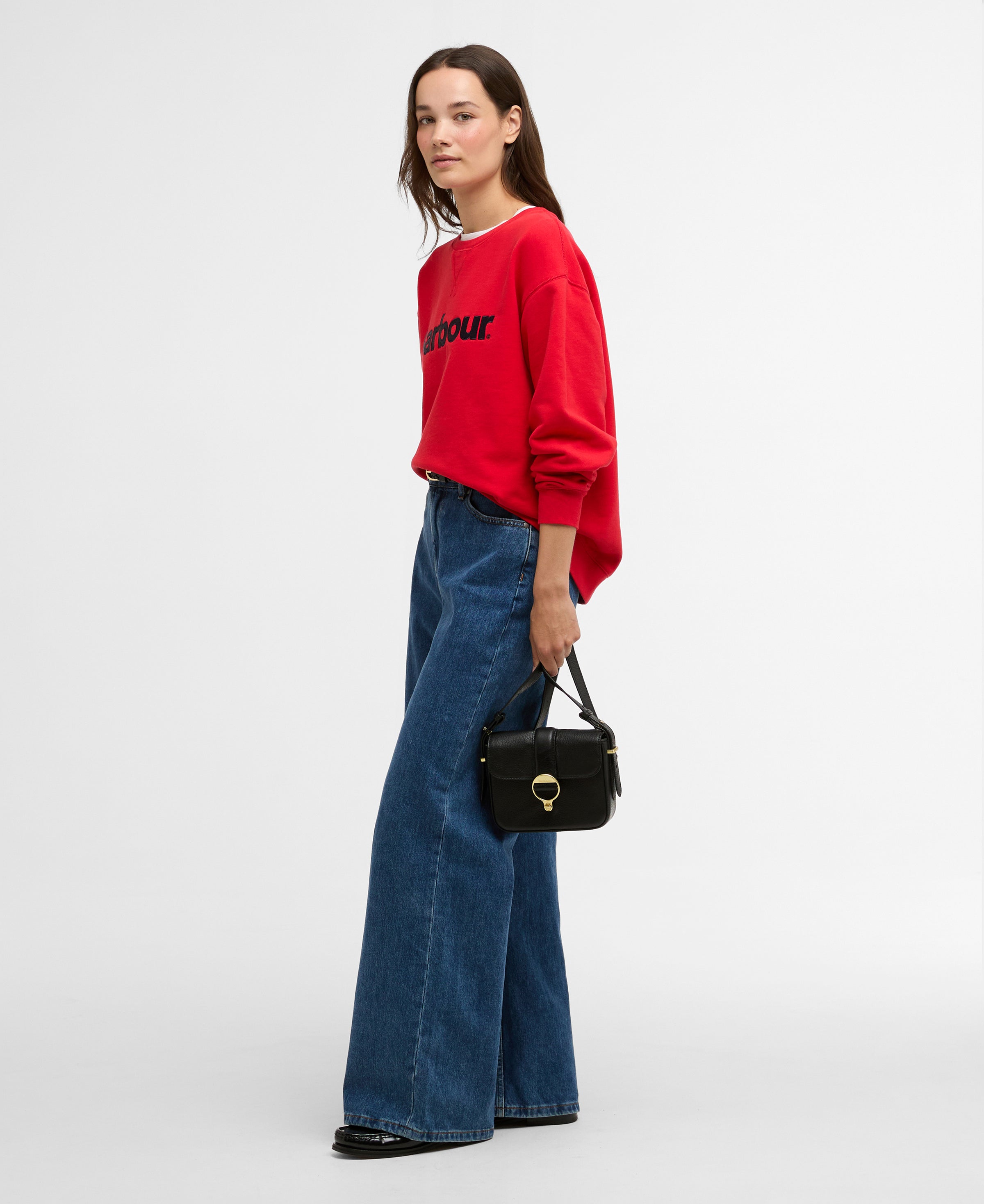 An image of the Barbour Hartland Crew Sweatshirt