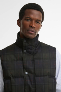 Lonnen Tartan Puffer Gilet