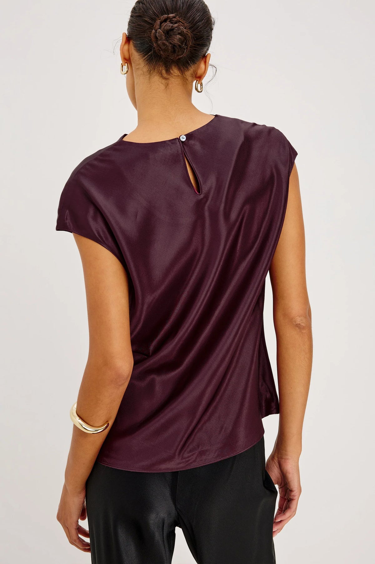 Loretta Woven Top Ss