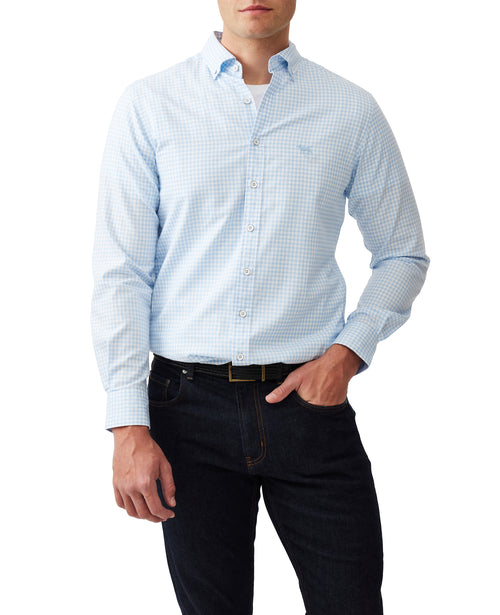 An image of the Rodd & Gunn Gunn Check Oxford Shirt