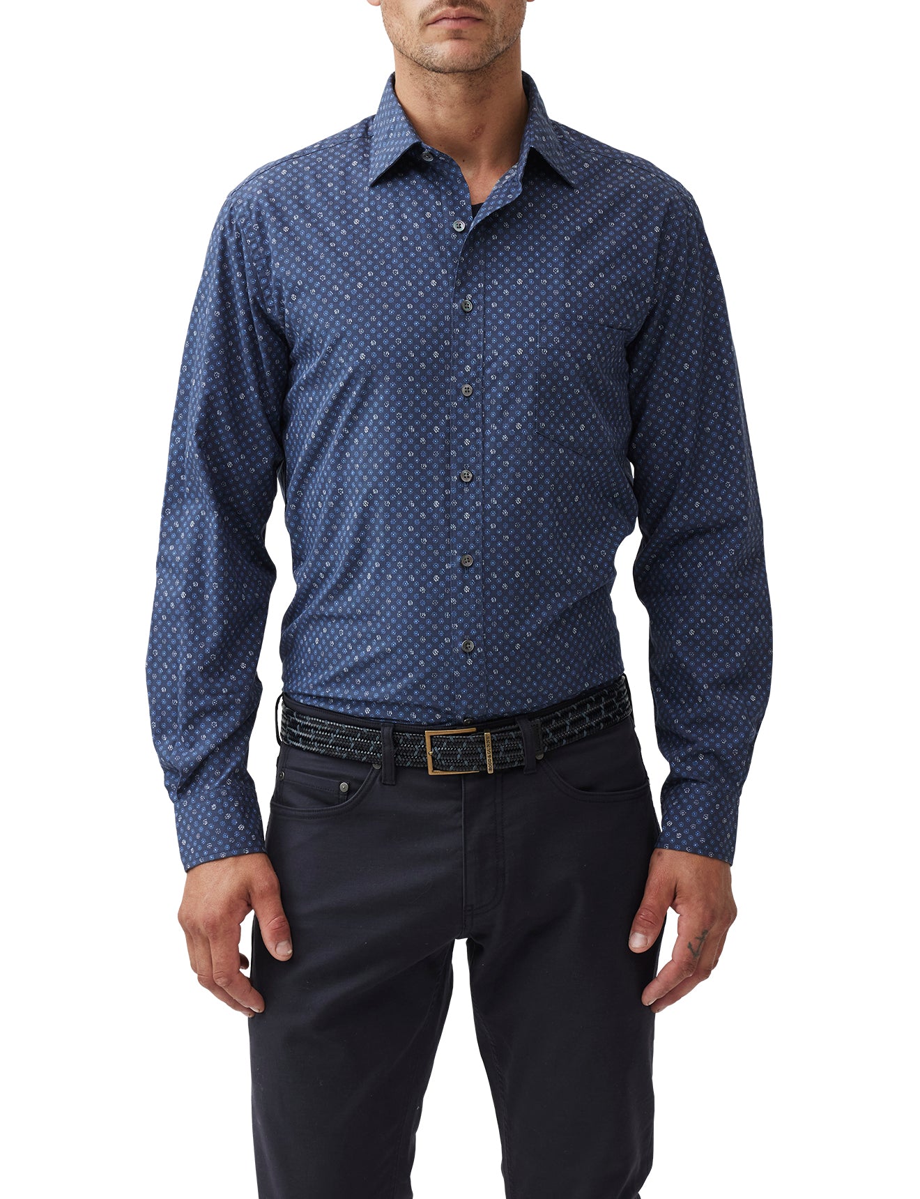 An image of the Rodd & Gunn Pinotage Long Sleeve Shirt