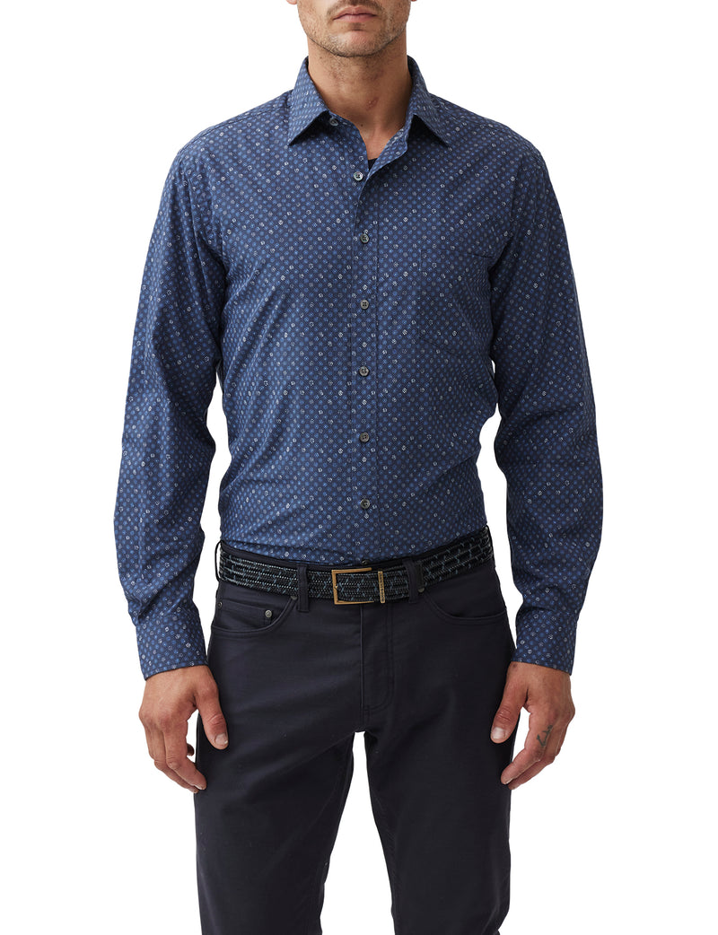 An image of the Rodd & Gunn Pinotage Long Sleeve Shirt