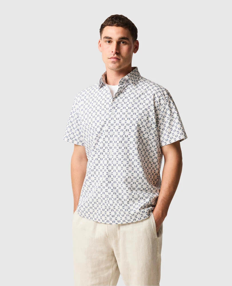 Crown Hill SS Print Shirt